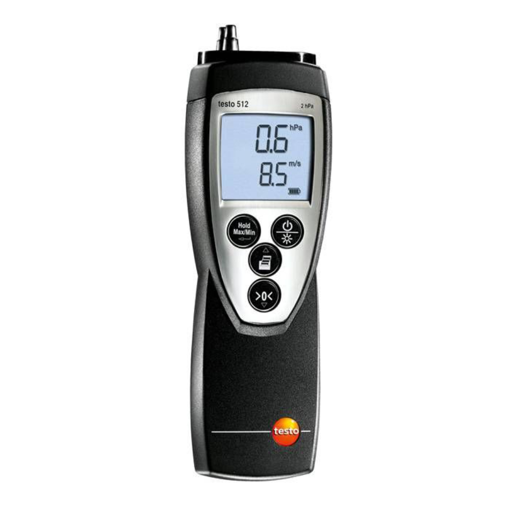 Testo 512 Differential Pressure Meter for 0 to 20 hPa