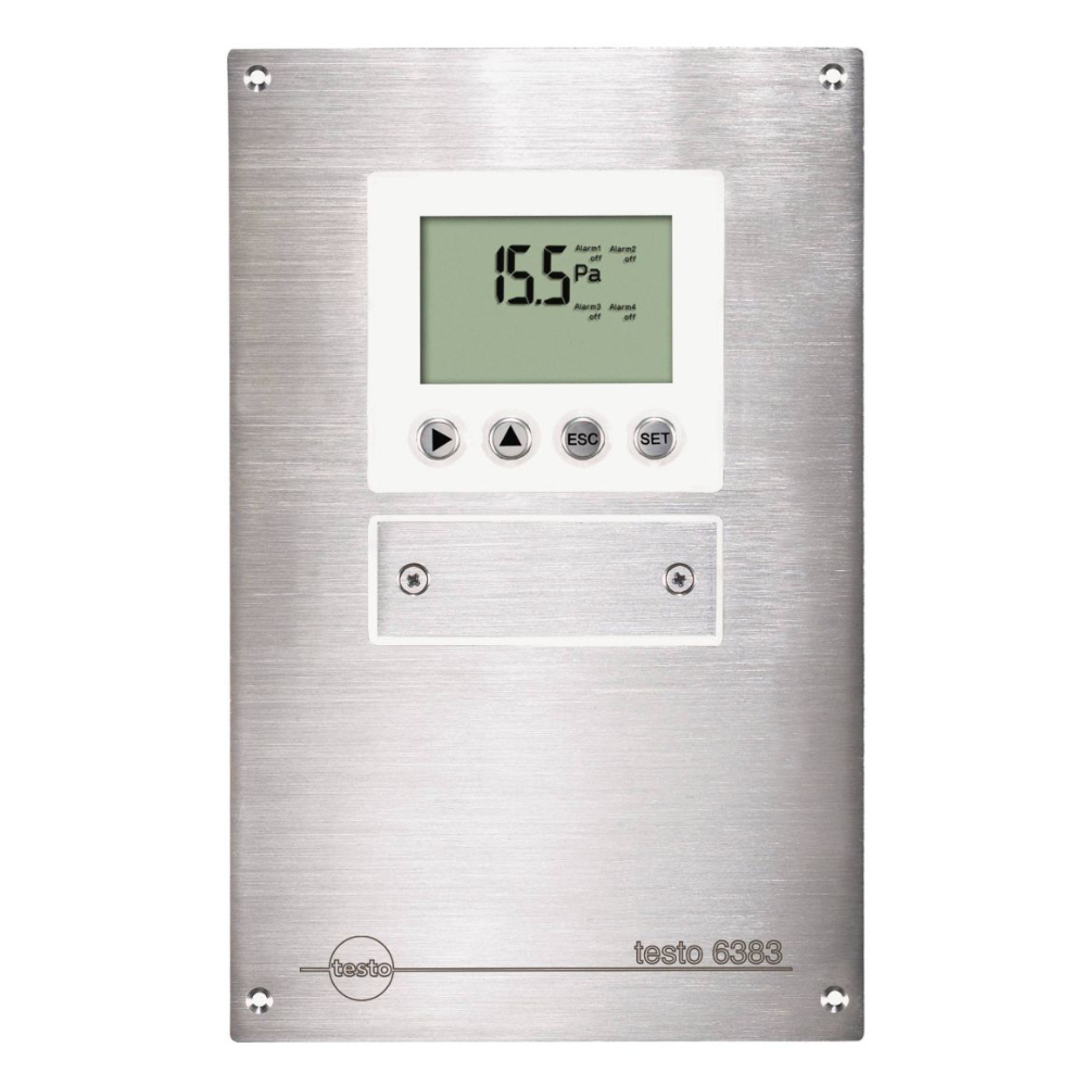 Testo 6383 Differential Pressure Transmitter for Cleanrooms