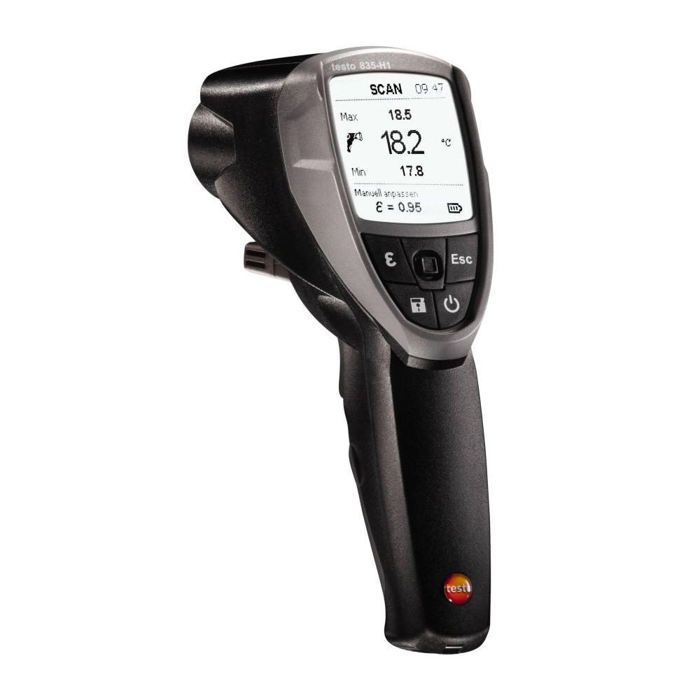 Testo 835-H1  Infrared Thermometer plus Moisture Measuring