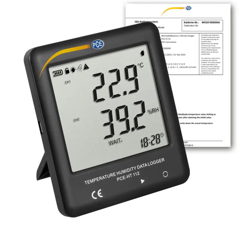 PCE Instruments -  PCE-HT 112-ICA Air Humidity Meter
