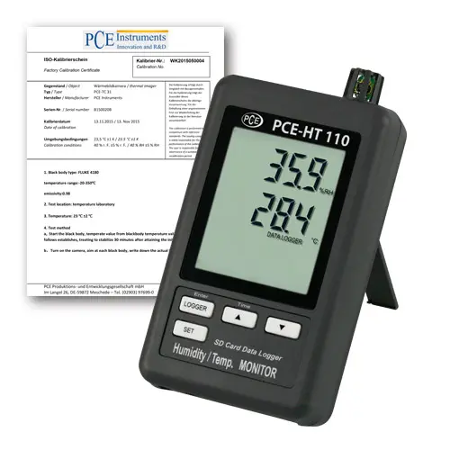 PCE Instruments -  PCE-HT110-ICA Air Humidity Meter