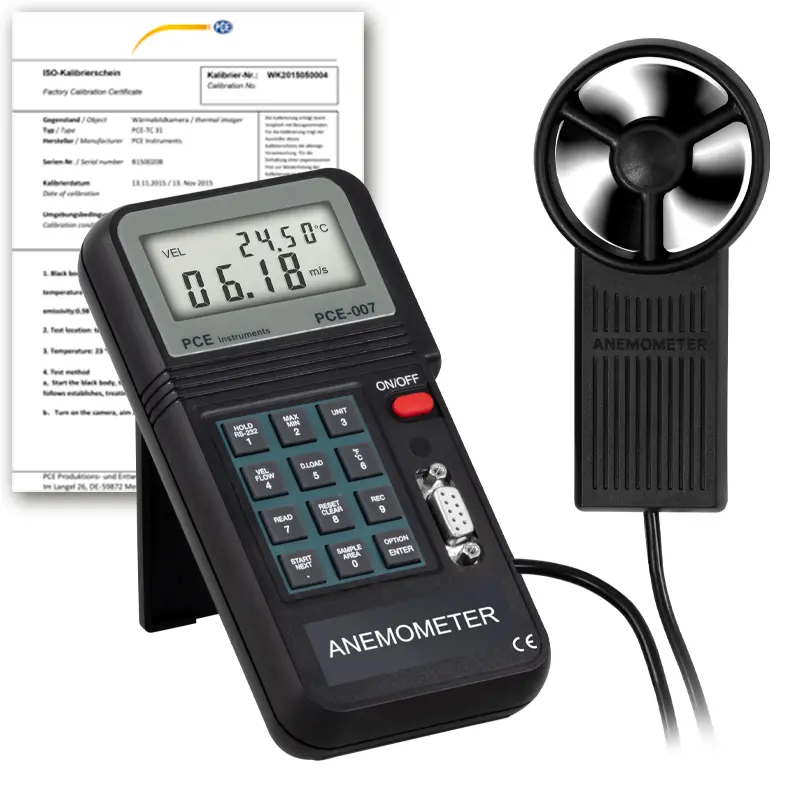 PCE Instruments -  PCE-007-ICA Air Velocity Meter