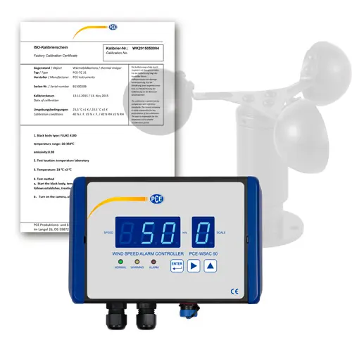 PCE Instruments -  PCE-WSAC 50-310 Air Velocity Meter
