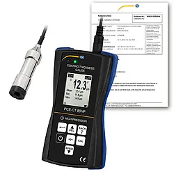 PCE Instruments - Coating Thickness Gauge PCE-CT 80HP-FN2D5-ICA incl. ISO-Calibration Certificate