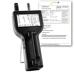 PCE Instruments - Dust Measuring Device PCE-PQC 10EU Incl. Calibration Certificate
