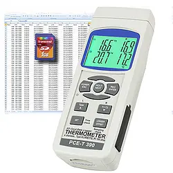 PCE Instruments - Multi Channel Temperature Data Logger PCE-T390