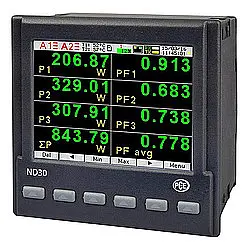 PCE Instruments -  PCE-ND30 One Phase Power Meter