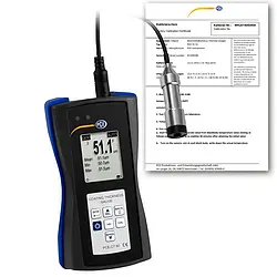 PCE Instruments - Thickness Meter PCE-CT 80-F5N3-ICA incl. ISO-Calibration Certificate