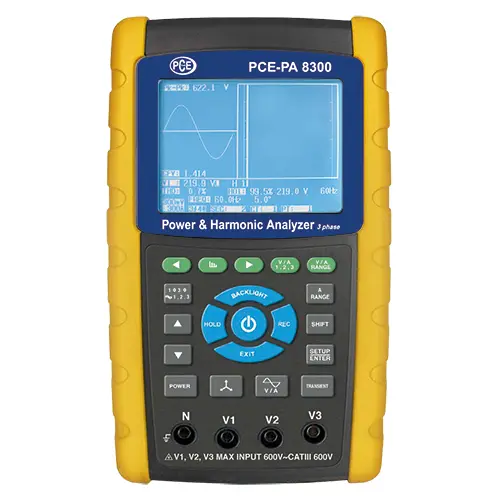 PCE Instruments -  PCE-PA 8300-2 Three-Phase Power Analyzer