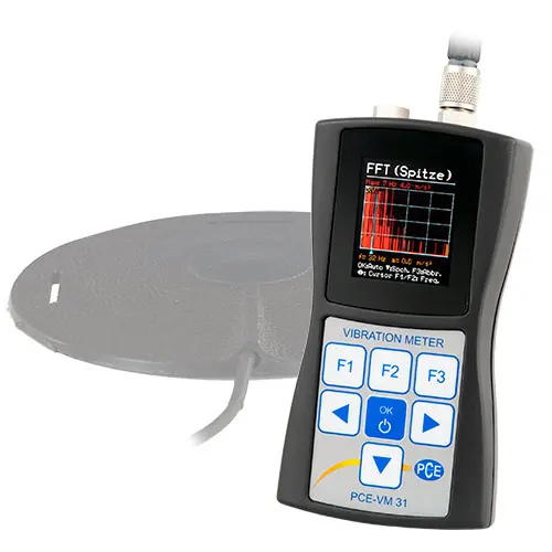 PCE Instruments -  PCE-VM 31-WB Tri-Axial Accelerometer with Whole-Body Sensor